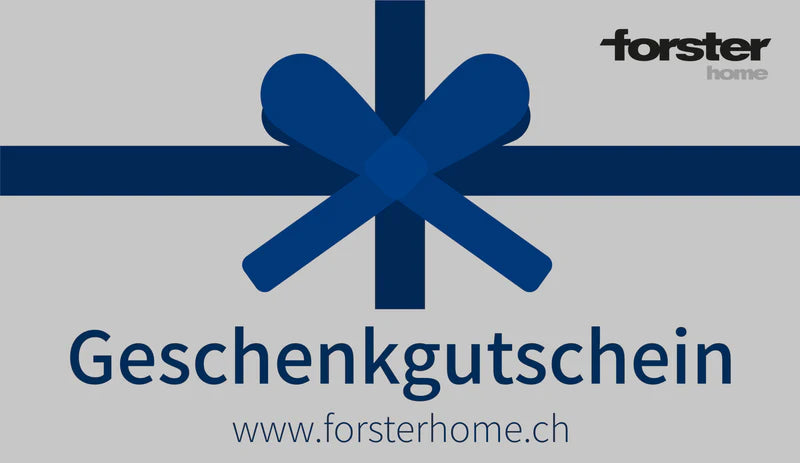Geschenkidee in der letzten Minute - Forster Home Geschenkgutschein