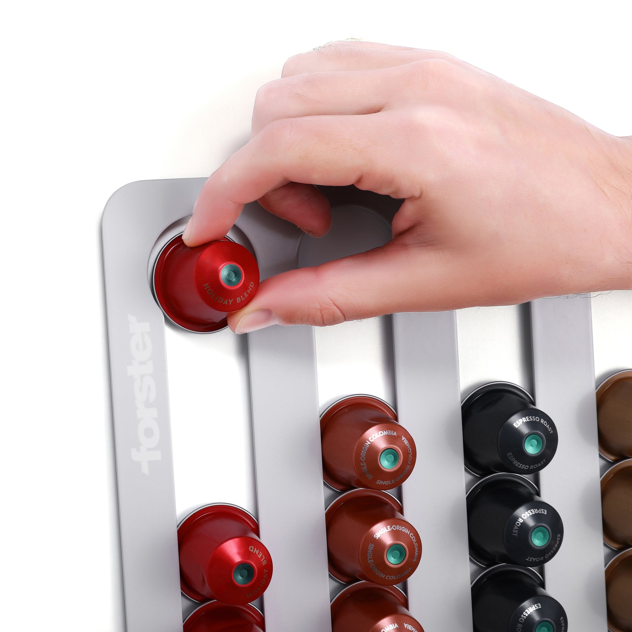 Demi's Home Magnetischer Kaffeekapselhalter - Für Nespresso Kapseln Am Kühlschrank