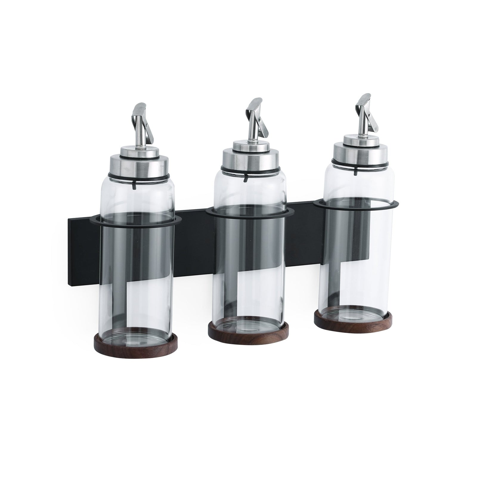 Flaschenhalter Walnuss - Forster Home