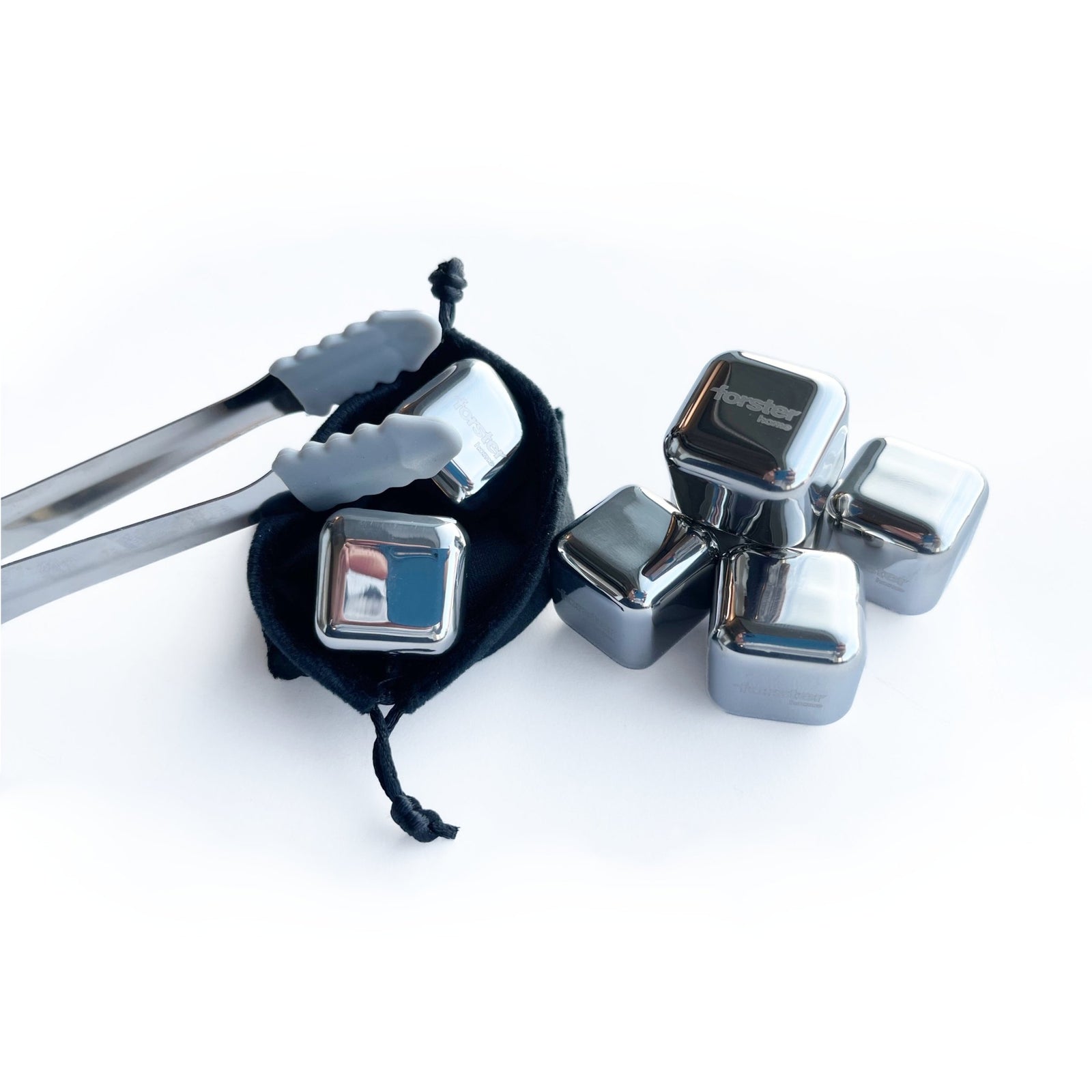 Forster Home Edelstahl Eiswürfel Set - Forster Home